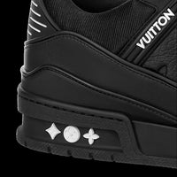 LV Trainer Zwart (zwarte zool)