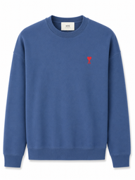 AMI SWEATER BLAUW