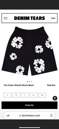 ZOMERSET DENIM TEARS ZWART