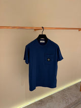 T-Shirt Stone Island Zak Donker Blauw