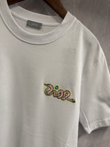 T-Shirt Christian Dior Slang Wit