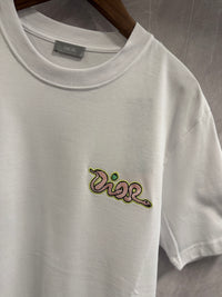 T-Shirt Christian Dior Slang Wit