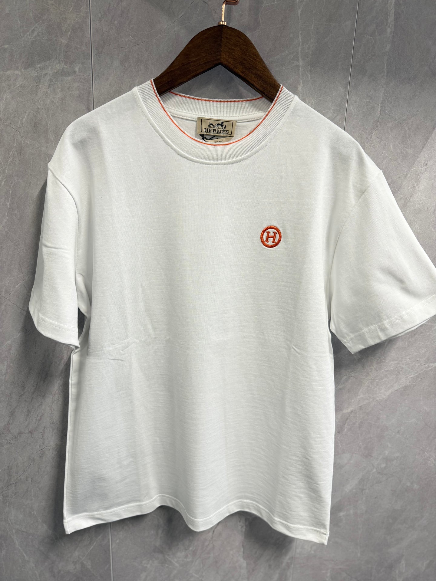 T-Shirt Hermes Wit