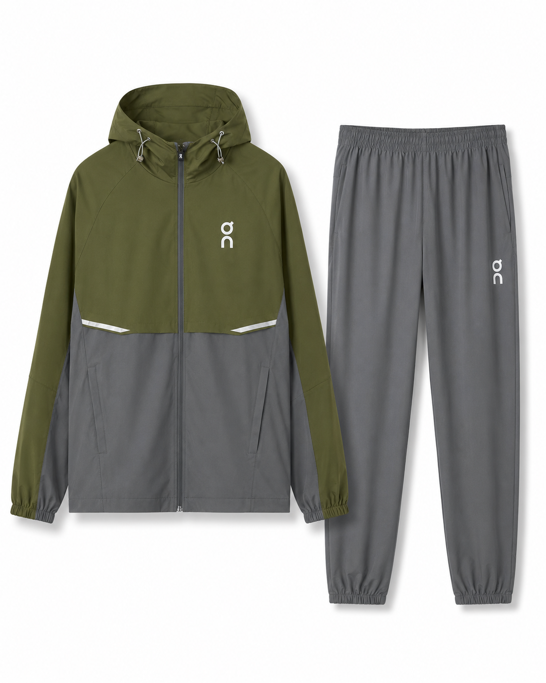 ON CLOUD RUNNING TRAININGSPAK KHAKI (ANTRACIET)