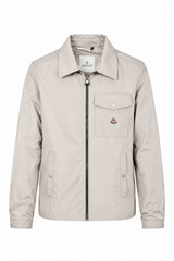 MONCLER REGENJAS BORSTZAK BEIGE