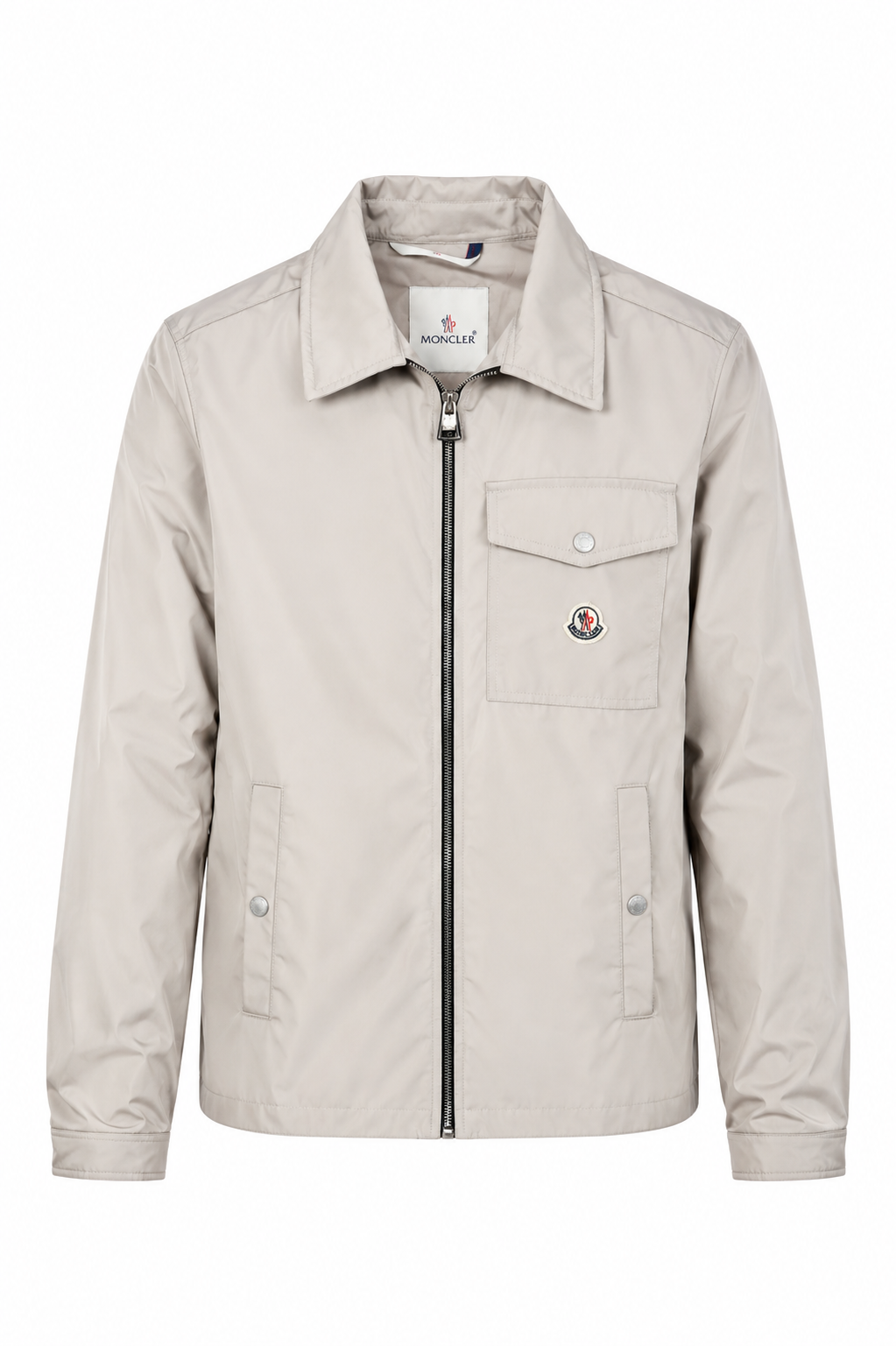 MONCLER REGENJAS BORSTZAK BEIGE