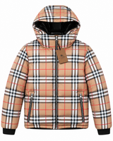 BURBERRY DUBBELZIJDIGE DONSJAS ZWART