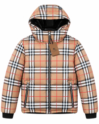 BURBERRY DUBBELZIJDIGE DONSJAS ZWART