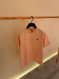 Moncler T-Shirt Zalm (basic)