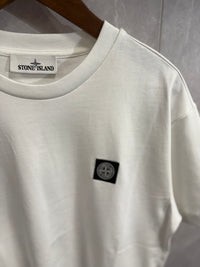 T-Shirt Stone Island Wit (basic)