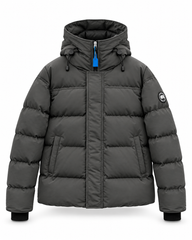 CG MAC MILLAN PARKA GRIJS (RODE LOGO)