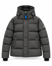 CG MAC MILLAN PARKA GRIJS (RODE LOGO)
