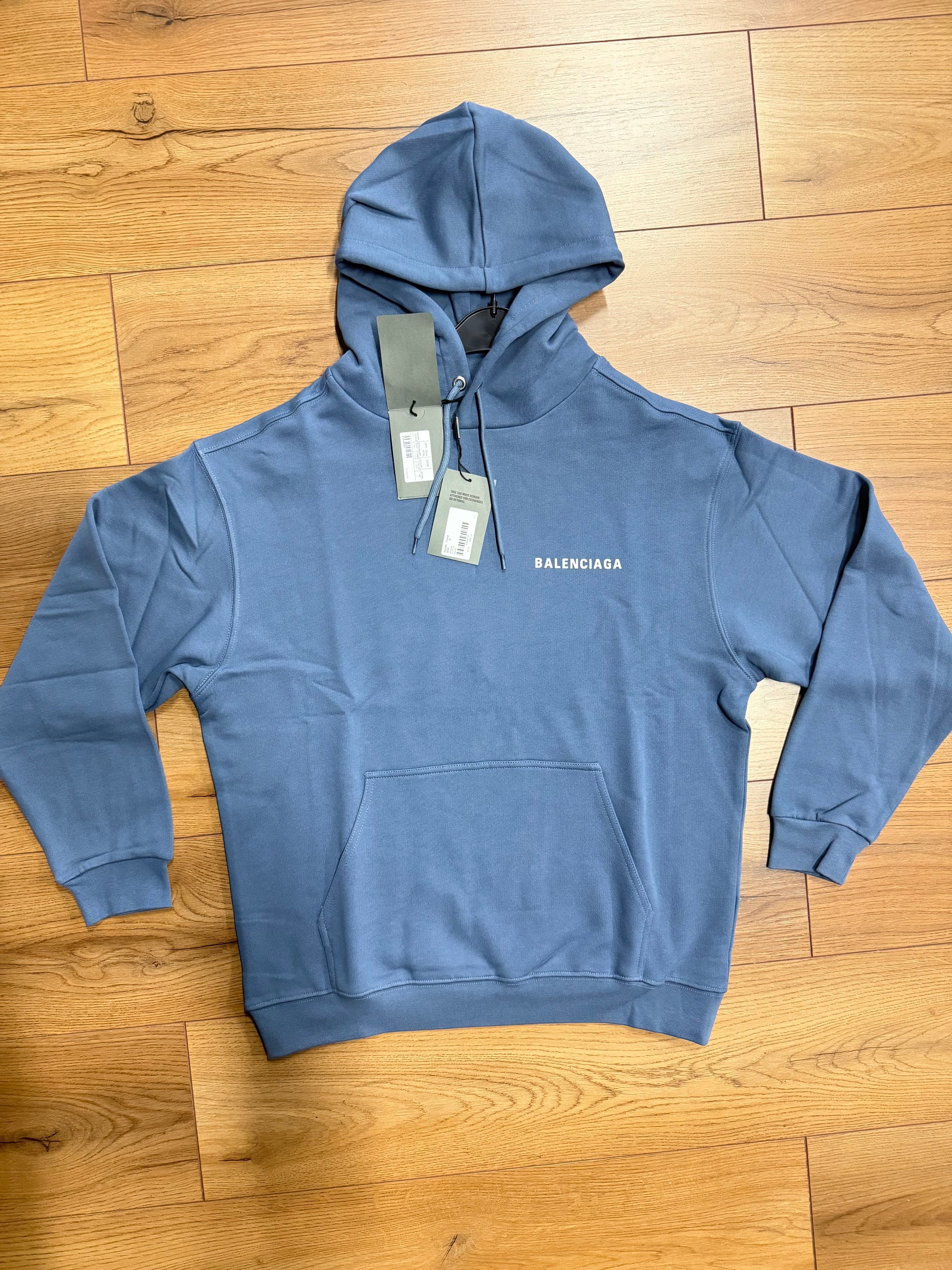 BALENCIAGA HOODIE INDIGO