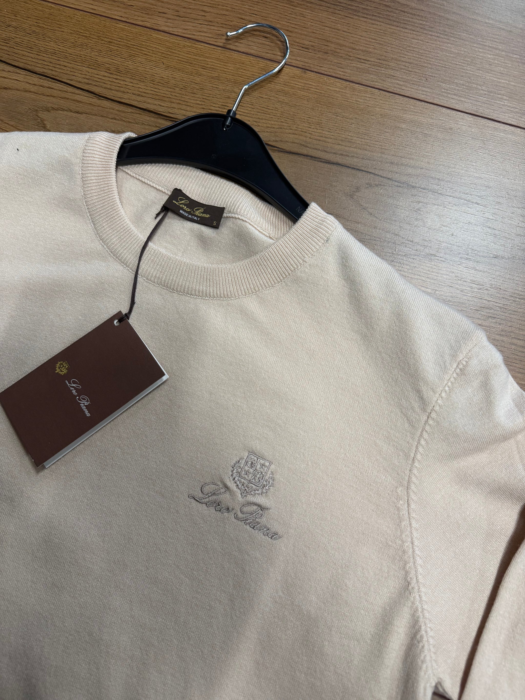 LORO PIANA TRIKO SWEATER BEIGE