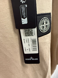 T-Shirt Stone Island Licht Bruin (basic)