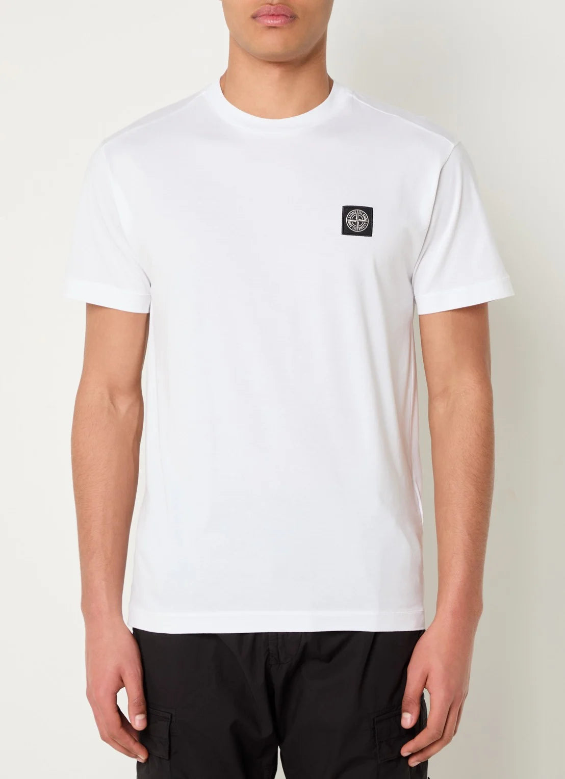 T-Shirt Stone Island Wit (basic)