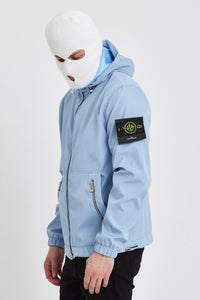 STONE ISLAND REGENJAS BABY BLAUW