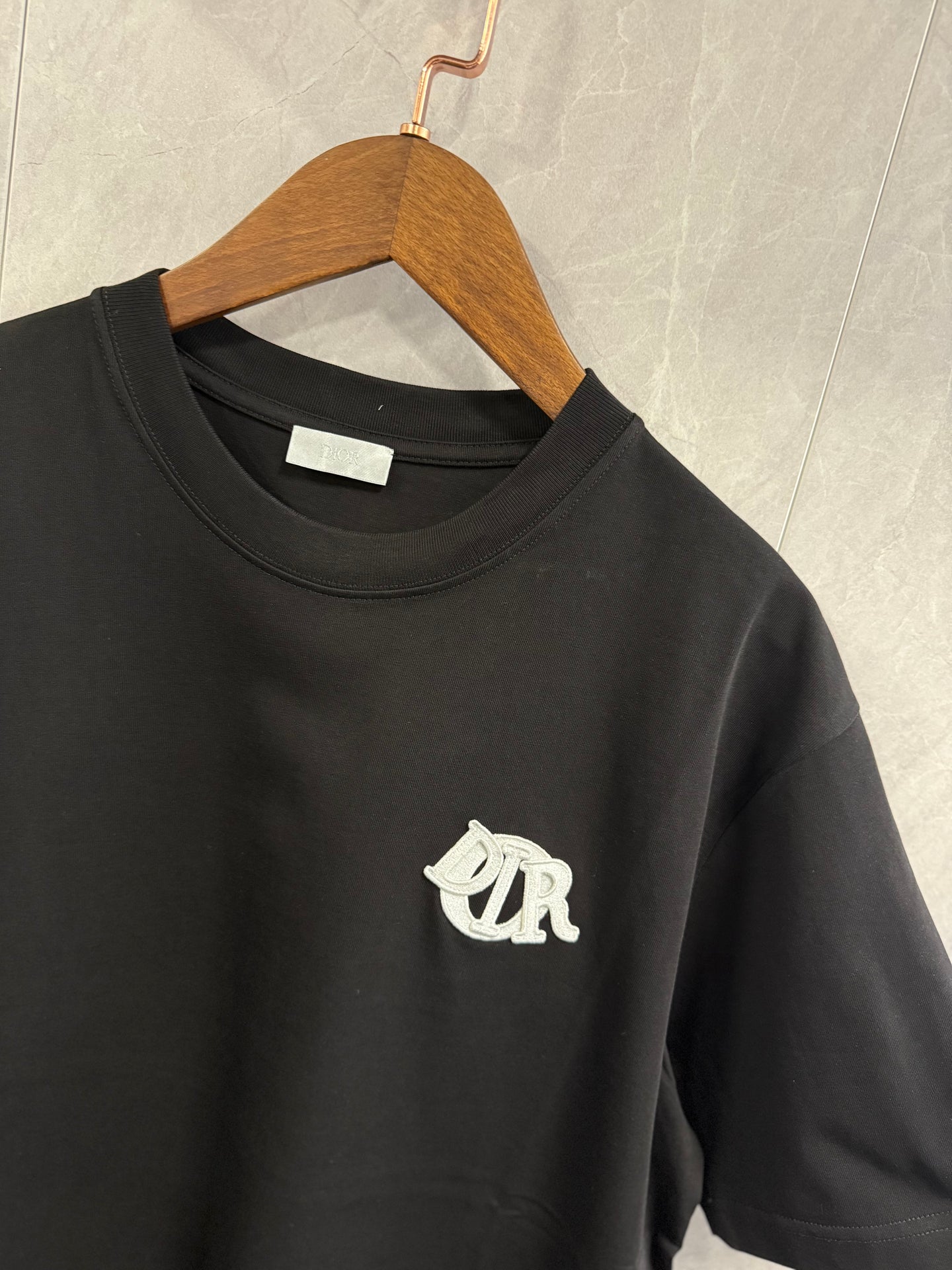 T-Shirt Christian Dior O Zwart