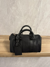 LV Keepall Tas Zwart Leer