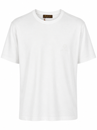 T-Shirt Loro Piana Mercerized Wit
