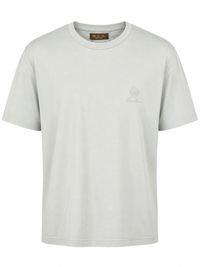 T-Shirt Loro Piana Mercerized Antraciet