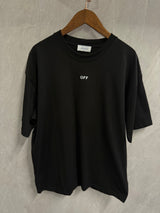 T-Shirt Off White Zwart