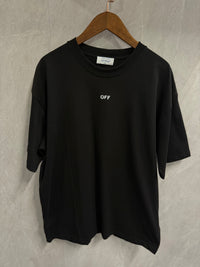 T-Shirt Off White Zwart