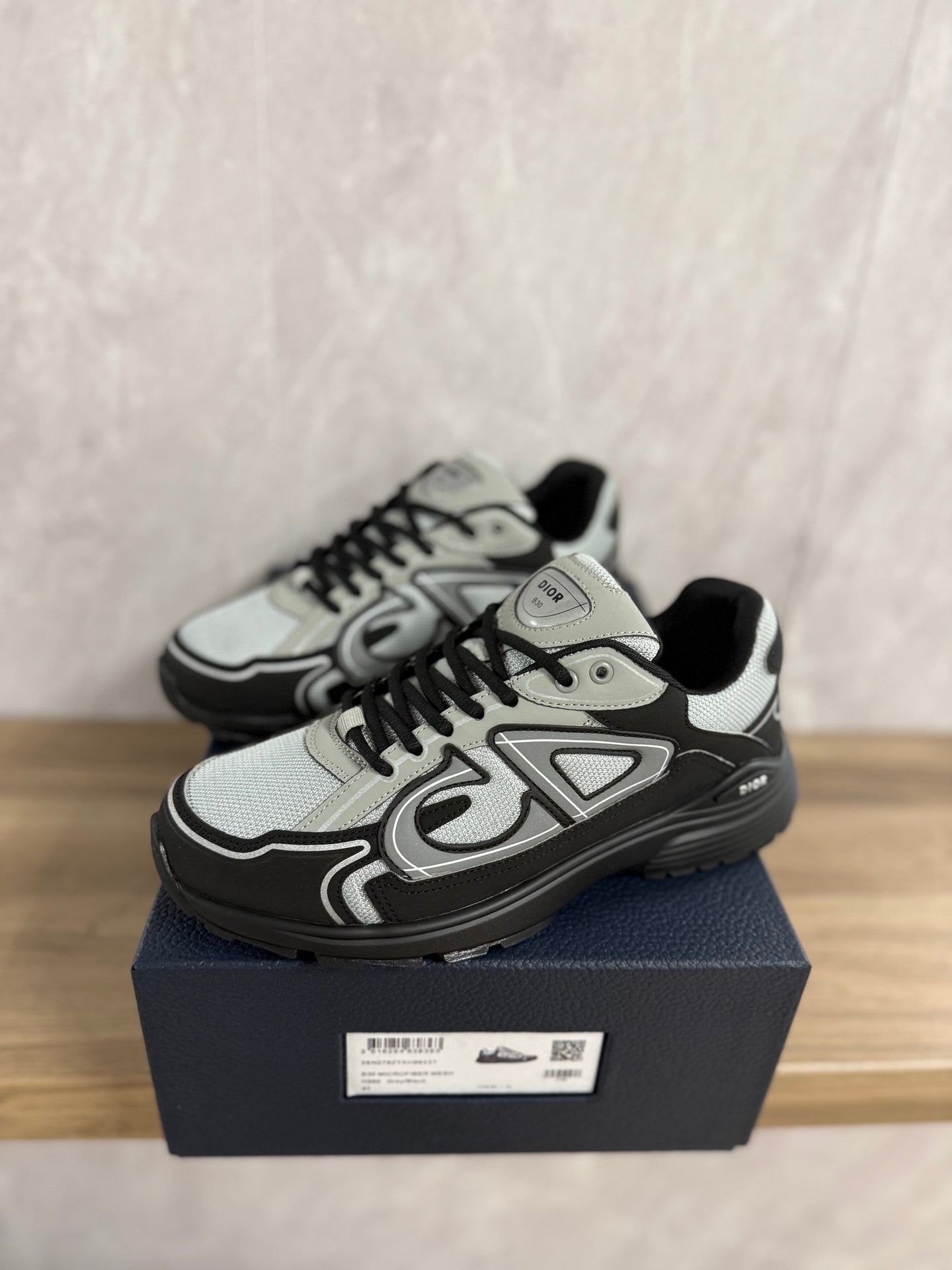 Dior B30 Zwart Grijs