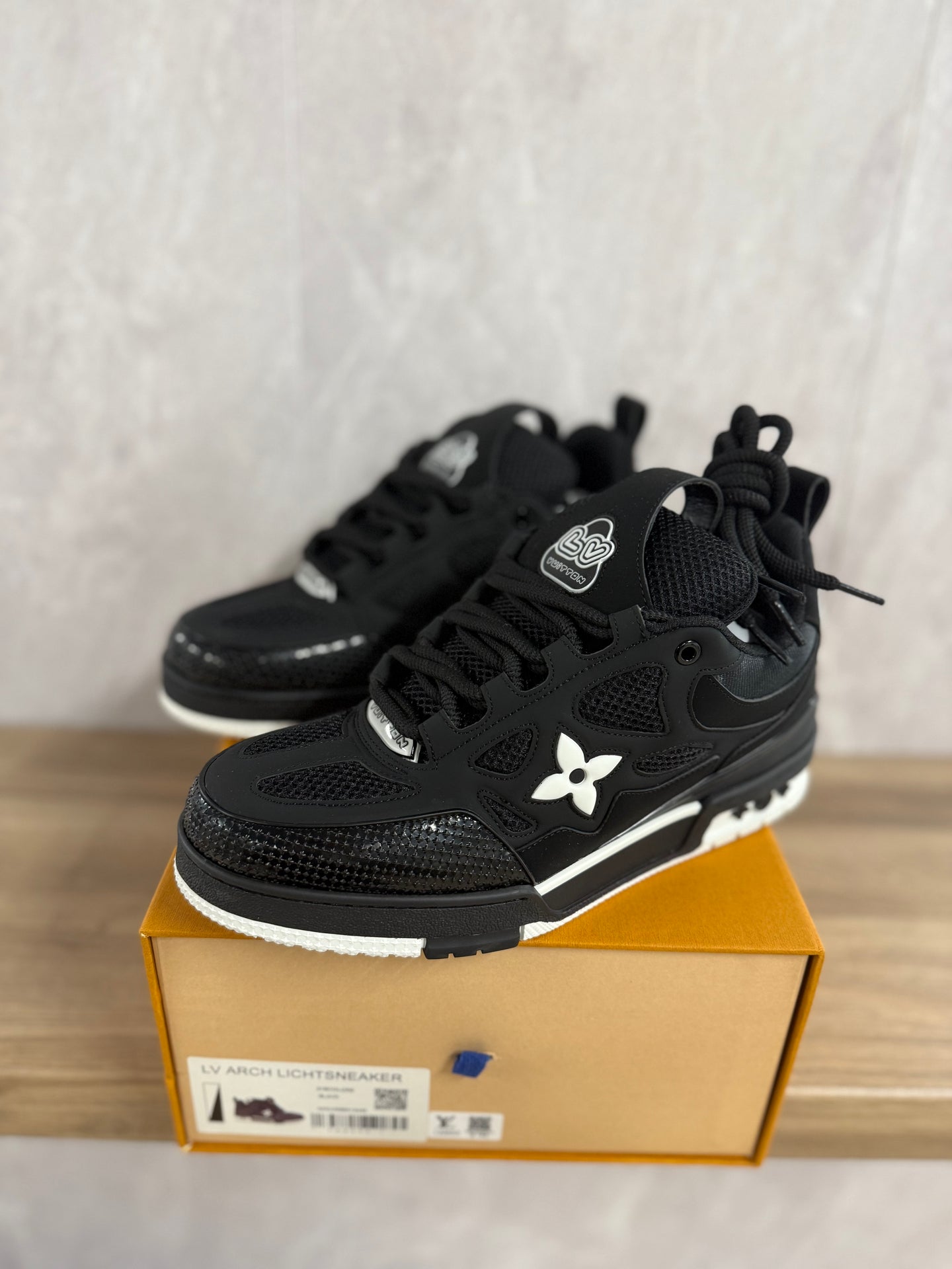 LV Skate Trainers Zwart