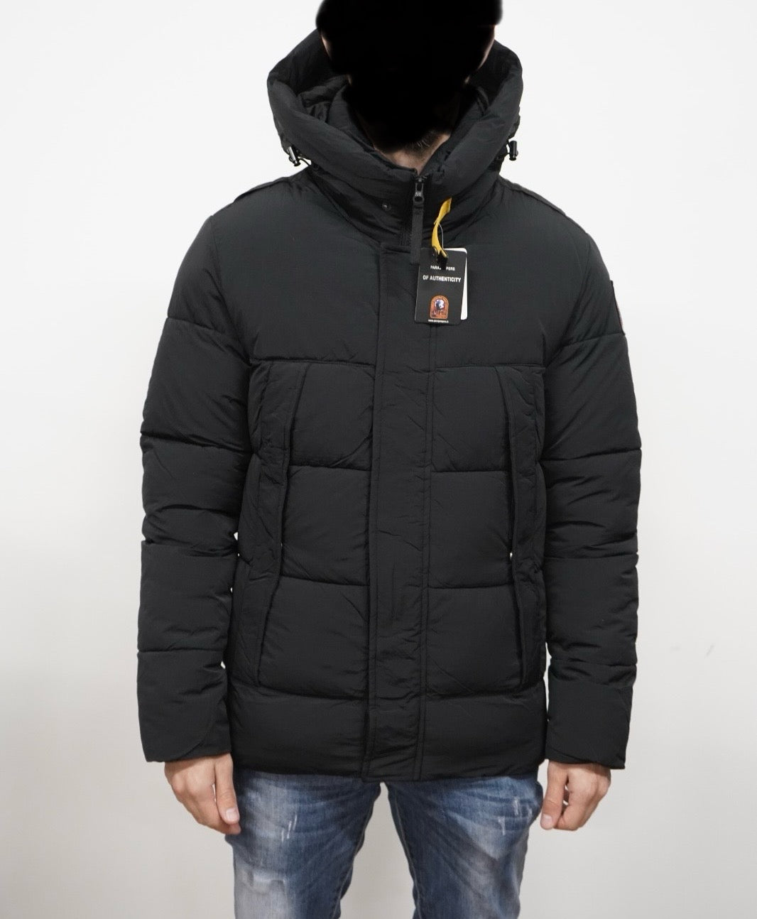 PARAJUMPER DONS WINTERJAS ZWART (rits groot)