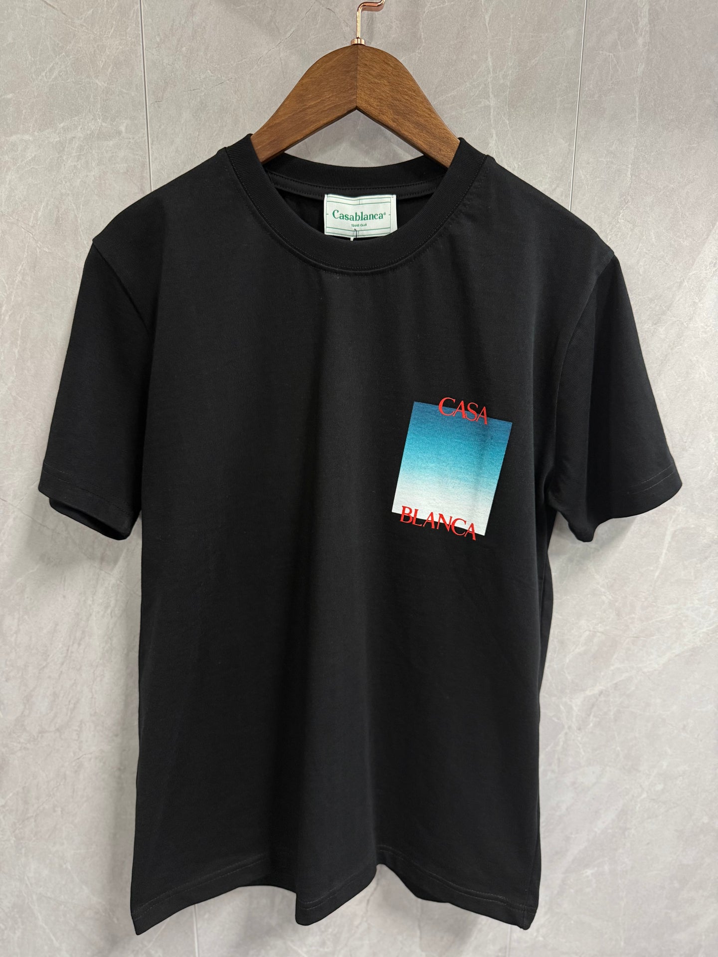 T-Shirt Casablanca Doos Zwart