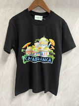 T-Shirt Casablanca Tempel Zwart