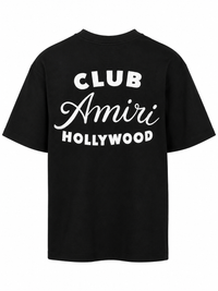 T-Shirt Amiri Club Zwart