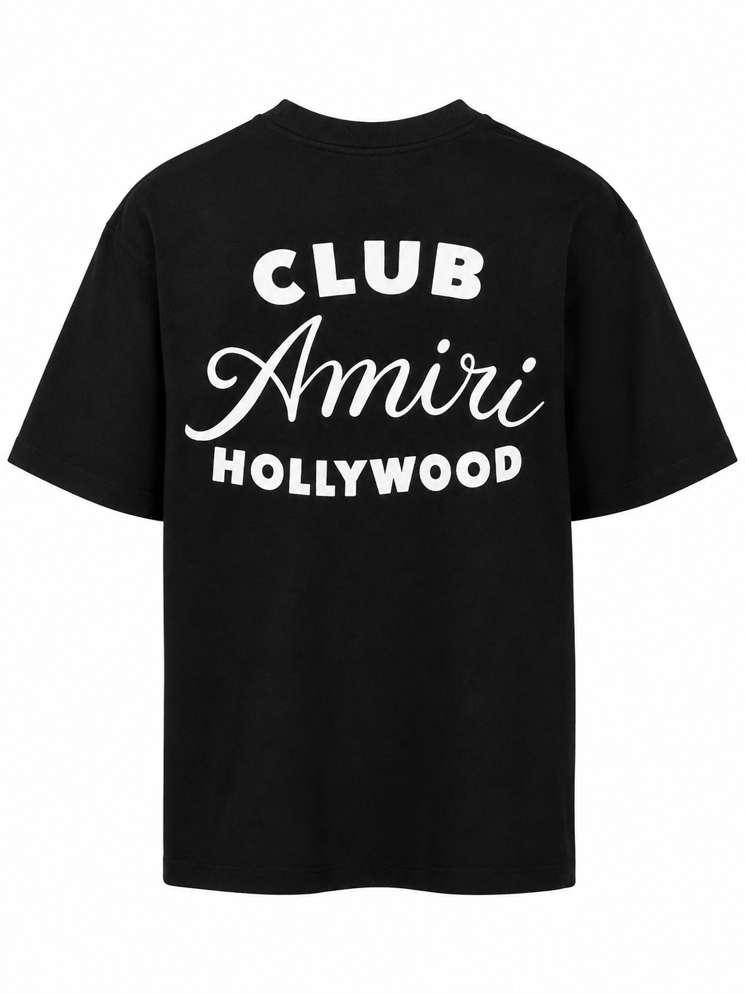 T-Shirt Amiri Club Zwart