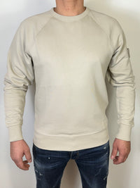 STONE ISLAND SWEATER BEIGE