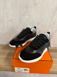 Hermes Bouncing Sneakers Zwart Wit