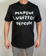 T-Shirt Louis Vuitton Marque Zwart