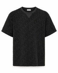 T-Shirt Dior Oblique Zwart