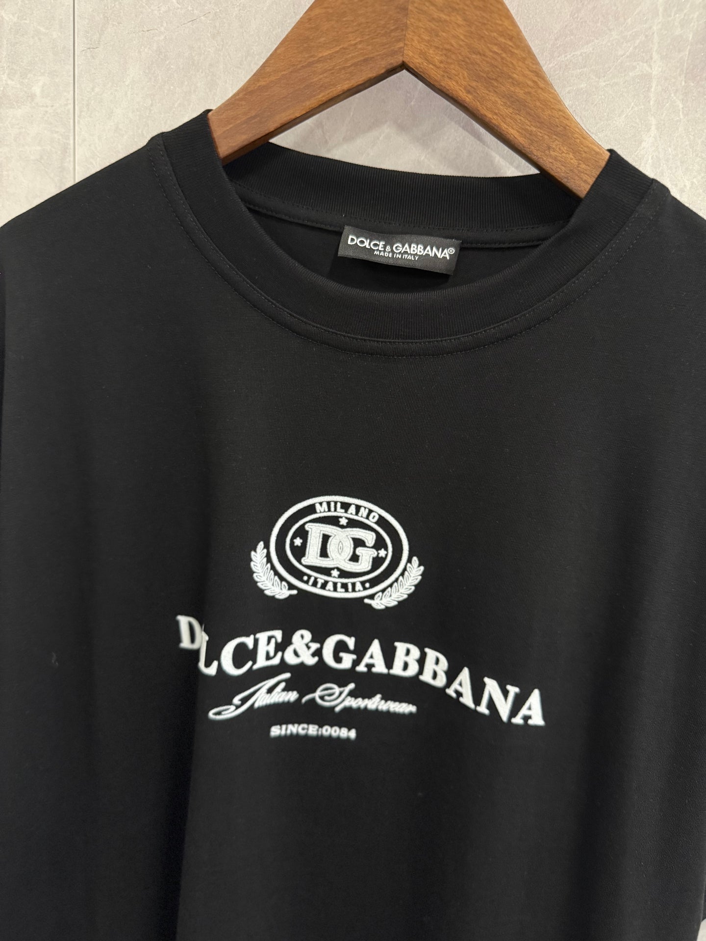 T-Shirt Dolce & Gabanna Zwart Since 0084