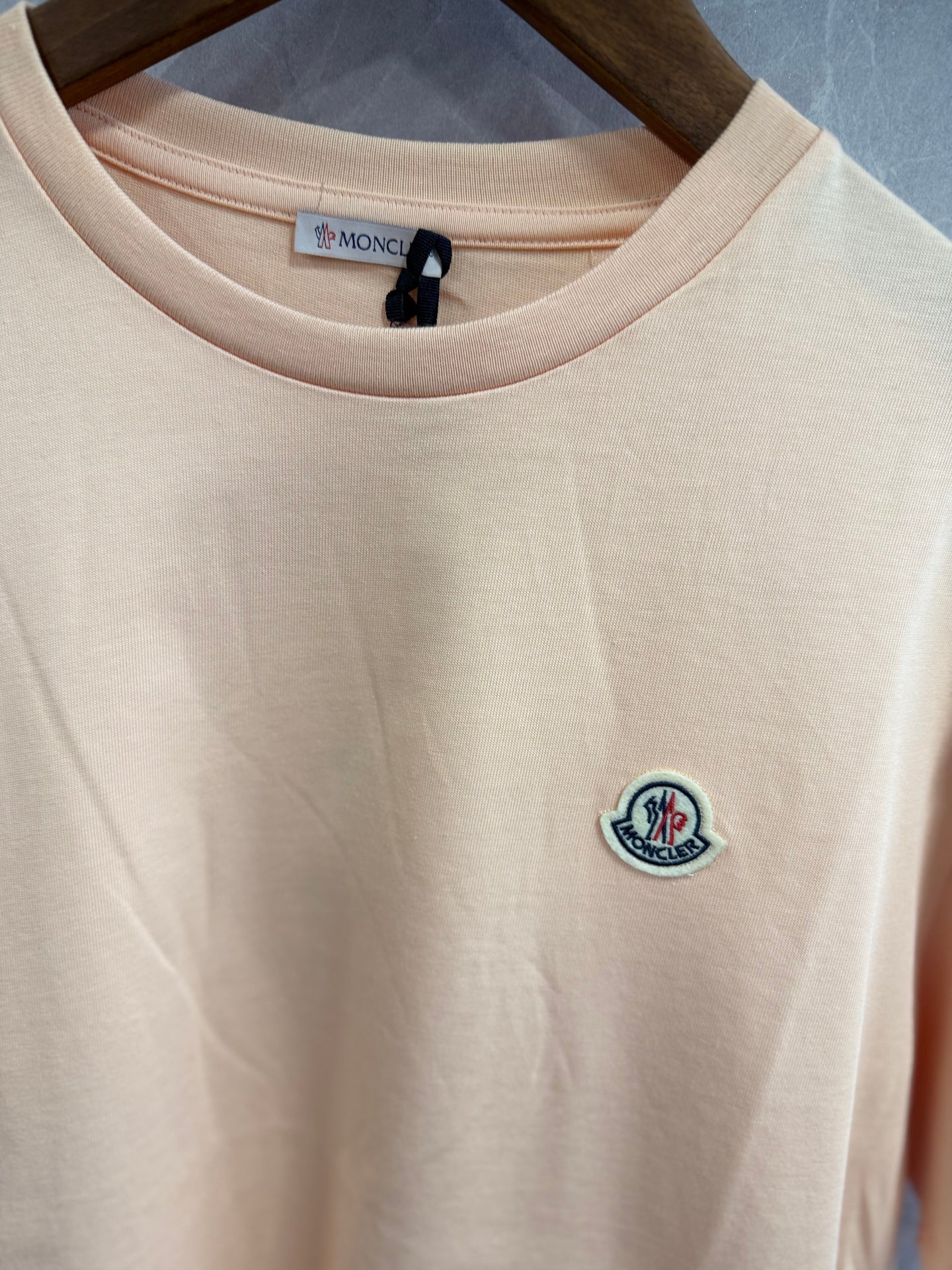 T-Shirt Moncler Zalm (basic)