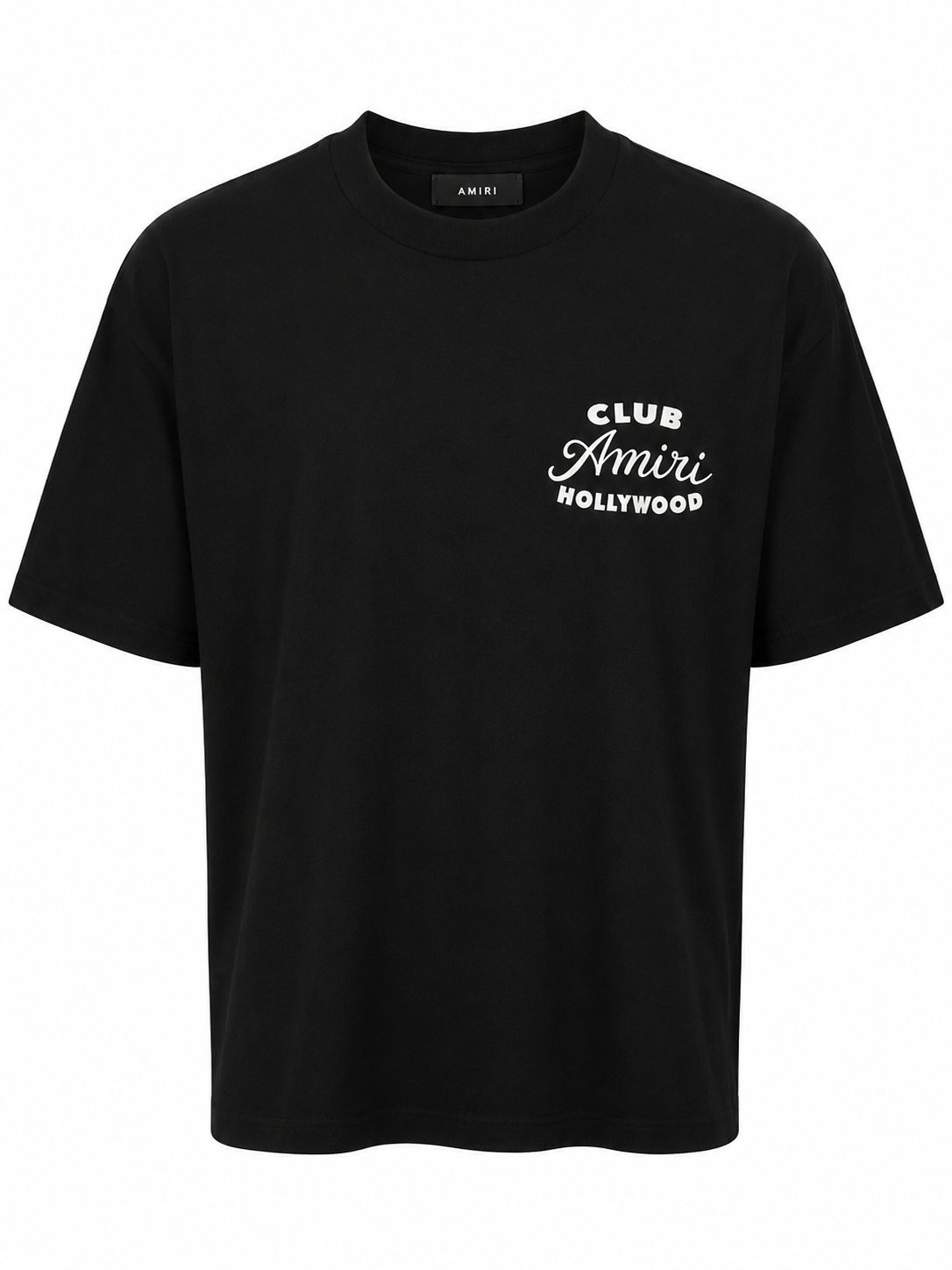 T-Shirt Amiri Club Zwart