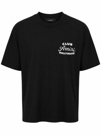 T-Shirt Amiri Club Zwart