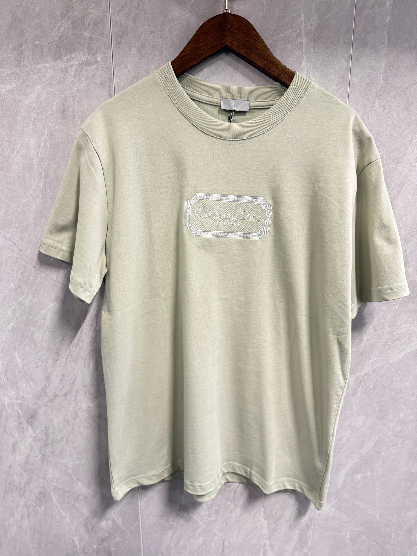 T-Shirt Christian Dior Atelier Mint Groen