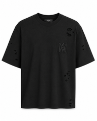 T-Shirt Amiri Zwart (gaten)