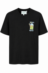 T-Shirt Casablanca Sport Zwart