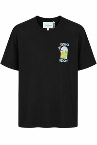 T-Shirt Casablanca Sport Zwart