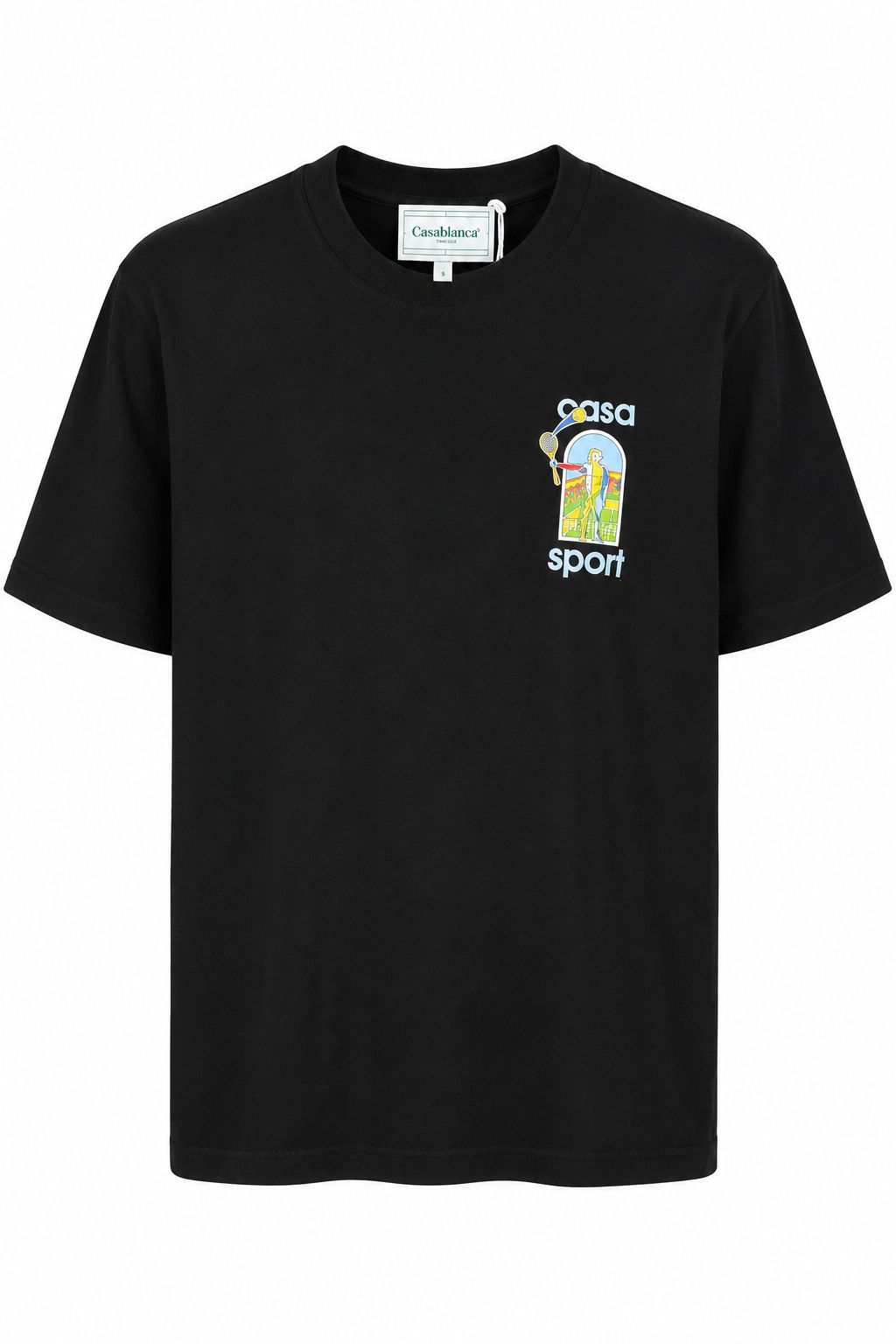 T-Shirt Casablanca Sport Zwart