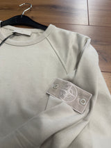 STONE ISLAND SWEATER BEIGE