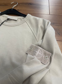 STONE ISLAND SWEATER BEIGE