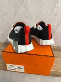 Hermes Bouncing Sneakers Wit Blauw